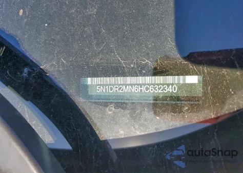 2017 Nissan Pathfinder S from USA, damaged, VIN 5N1DR2MN6HC632340